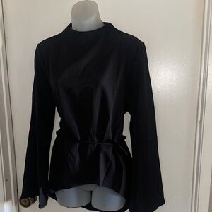 Koolook XL Elegant Black Women's Blouse